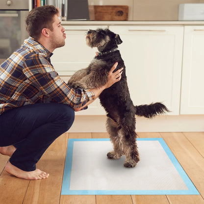 50Pcs per Set Dog Training Pads Puppy Pee Pads Cat Wee Mats Potty-Train 24In X 18In M