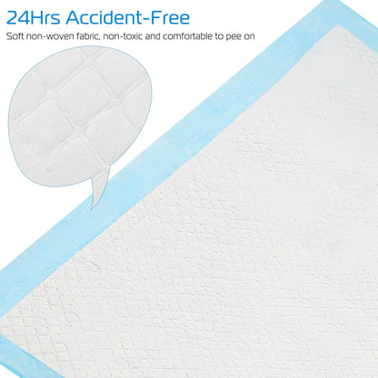 50Pcs per Set Dog Training Pads Puppy Pee Pads Cat Wee Mats Potty-Train 24In X 18In M