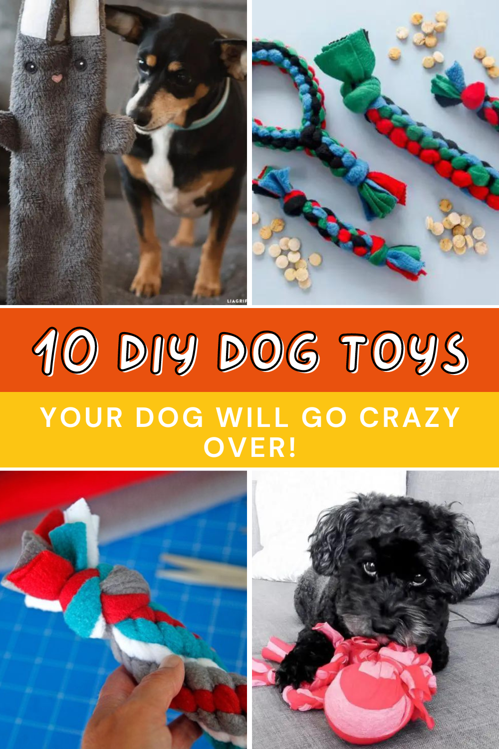 Ready to spoil your dog with some homemade fun? 🐶✨ Explore these 10 easy DIY dog toys that are both fun for dogs and light on your wallet! Perfect for keeping your pup busy and happy. 🛠️❤️ #FunForDogs #DIYDogToys #BudgetDogToys







