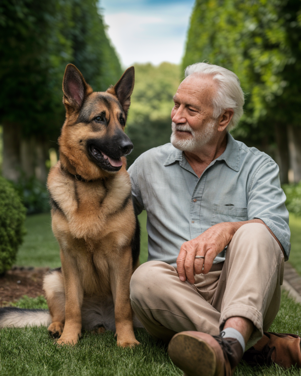 They Are a Large Breed 🐕 German Shepherds are a large breed, with males typically weighing between 65-90 pounds and females between 50-70 pounds. Their majestic appearance and confident stance make them stand out in any crowd.