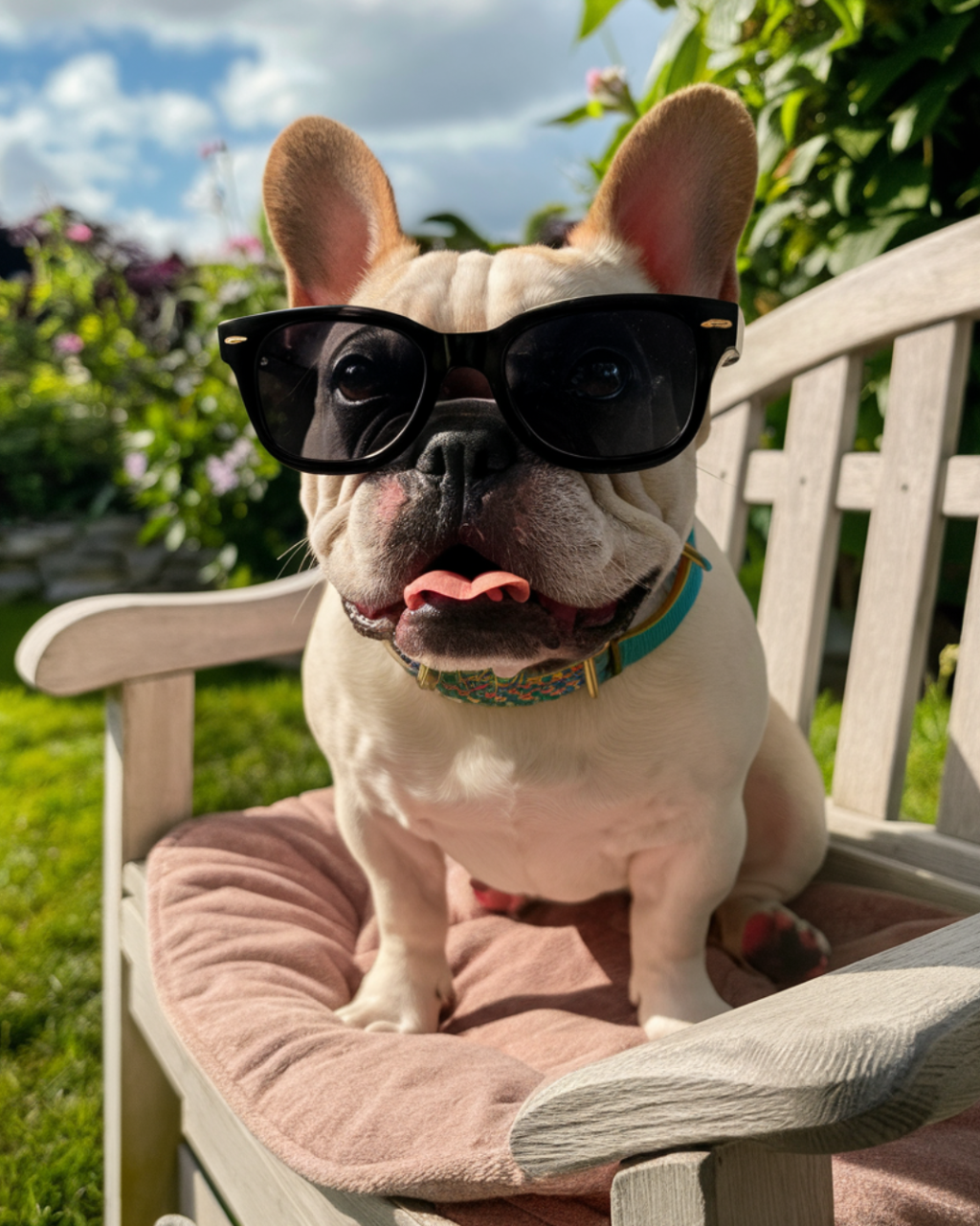 Always Stylish 👗 With their sleek appearance and variety of colors, Frenchies are always Instagram-ready. Plus, they look adorable in little outfits if you’re into doggy fashion.