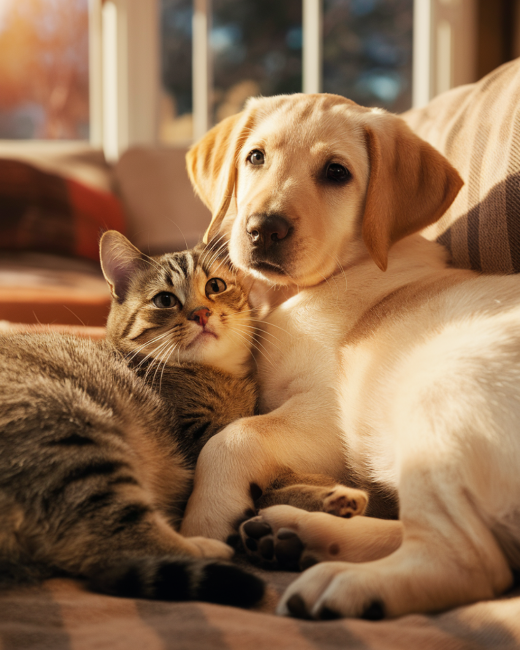 Friendly and Social 😃 Labradors are known for their friendly and outgoing nature. They love meeting new people and are great with other pets.;;;